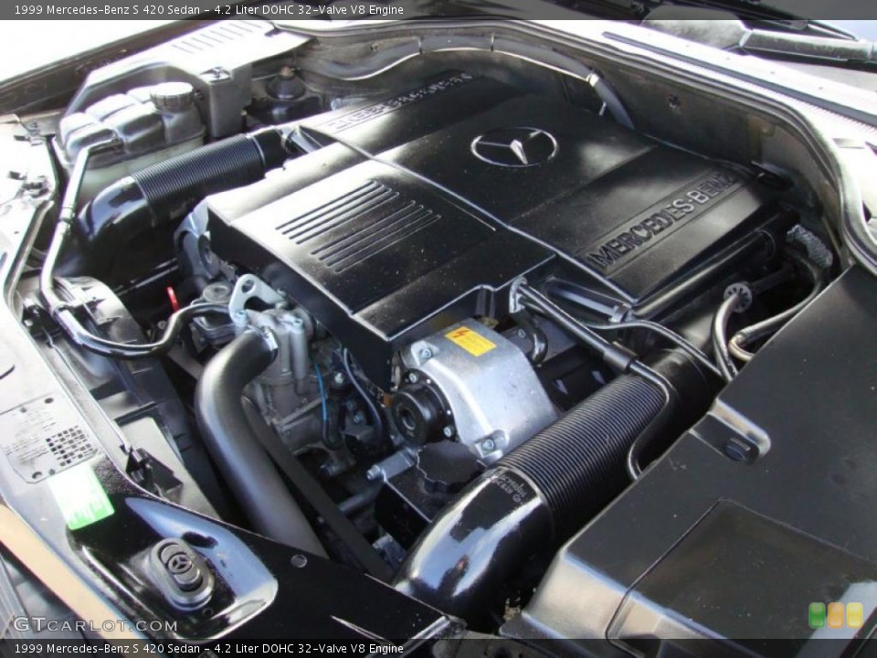 4.2 Liter DOHC 32-Valve V8 Engine for the 1999 Mercedes-Benz S #42456019