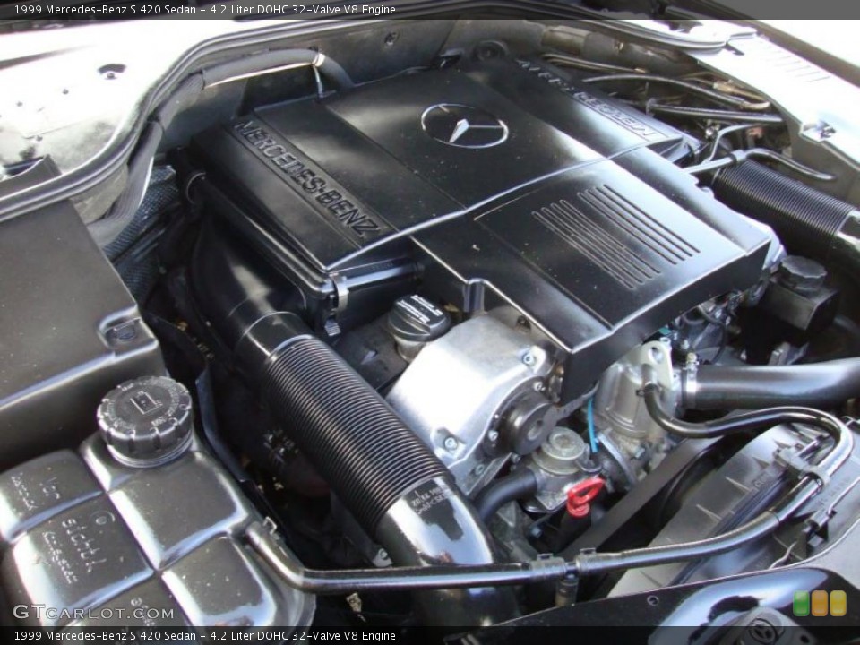 4.2 Liter DOHC 32-Valve V8 Engine for the 1999 Mercedes-Benz S #42456031
