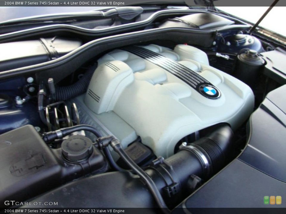 4.4 Liter DOHC 32 Valve V8 Engine for the 2004 BMW 7 Series #42457603