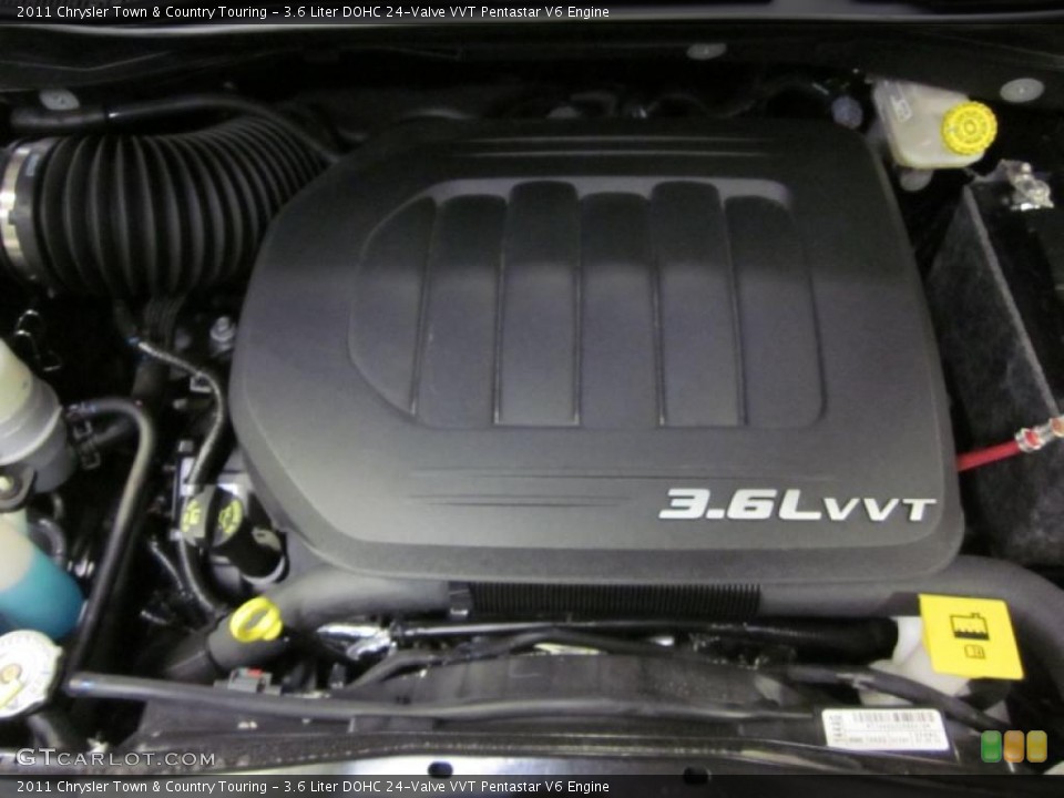 3.6 Liter DOHC 24-Valve VVT Pentastar V6 Engine for the 2011 Chrysler Town & Country #42464801