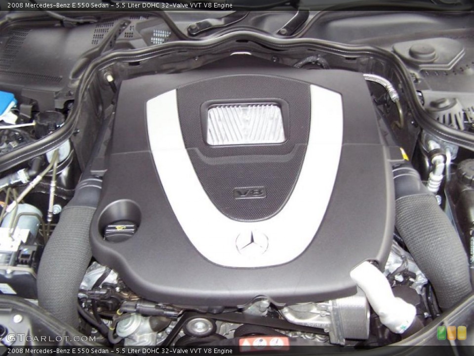 5.5 Liter DOHC 32-Valve VVT V8 Engine for the 2008 Mercedes-Benz E #42474212
