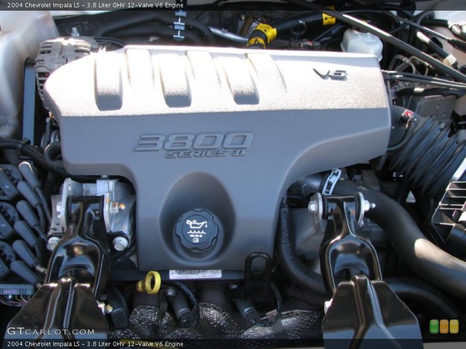 3.8 Liter OHV 12-Valve V6 Engine for the 2004 Chevrolet Impala #42475588