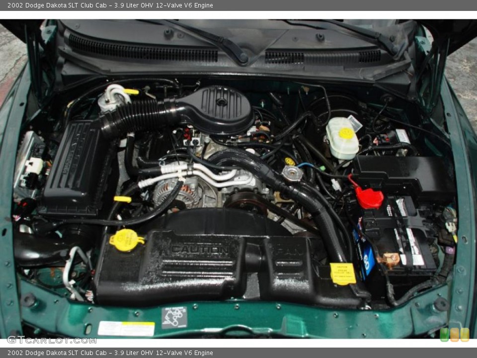 3.9 Liter OHV 12-Valve V6 Engine for the 2002 Dodge Dakota #42476697