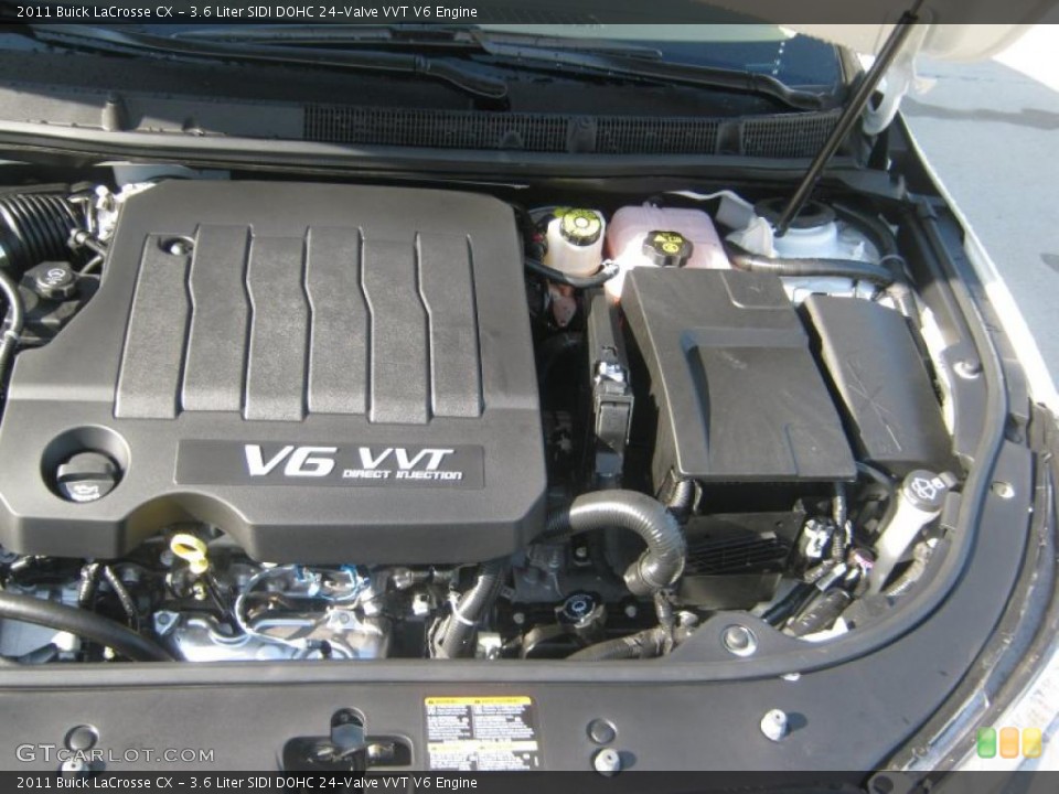 3.6 Liter SIDI DOHC 24-Valve VVT V6 Engine for the 2011 Buick LaCrosse #42477540