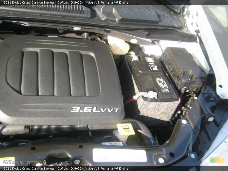 3.6 Liter DOHC 24-Valve VVT Pentastar V6 Engine for the 2011 Dodge Grand Caravan #42478898