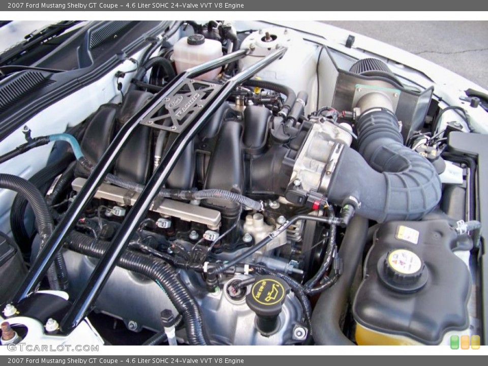 4.6 Liter SOHC 24-Valve VVT V8 Engine for the 2007 Ford Mustang #42482628