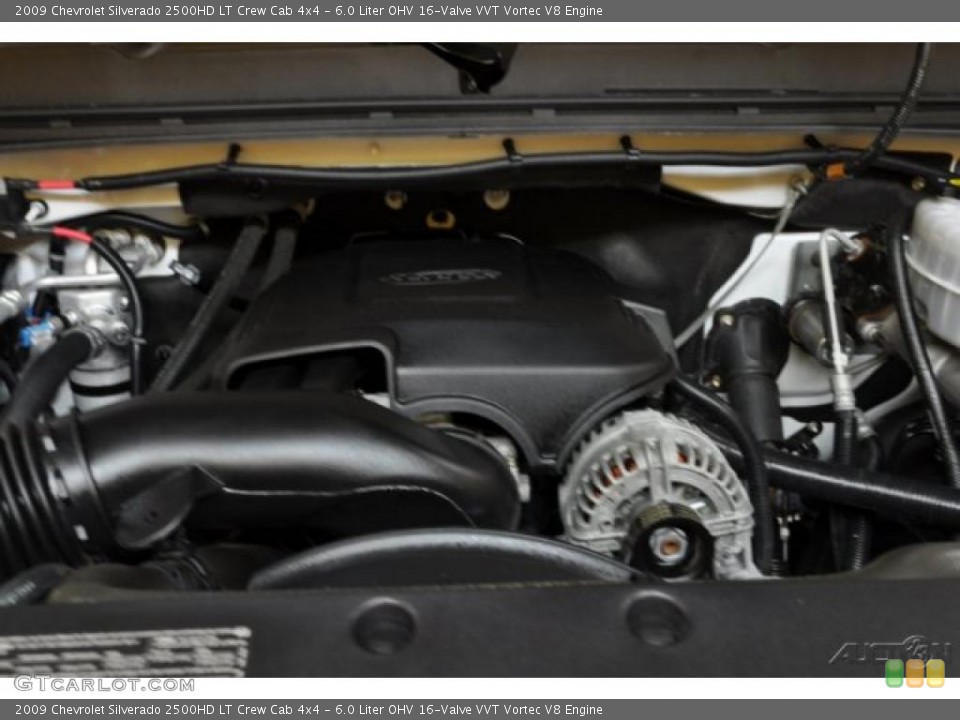6.0 Liter OHV 16-Valve VVT Vortec V8 Engine for the 2009 Chevrolet Silverado 2500HD #42492686