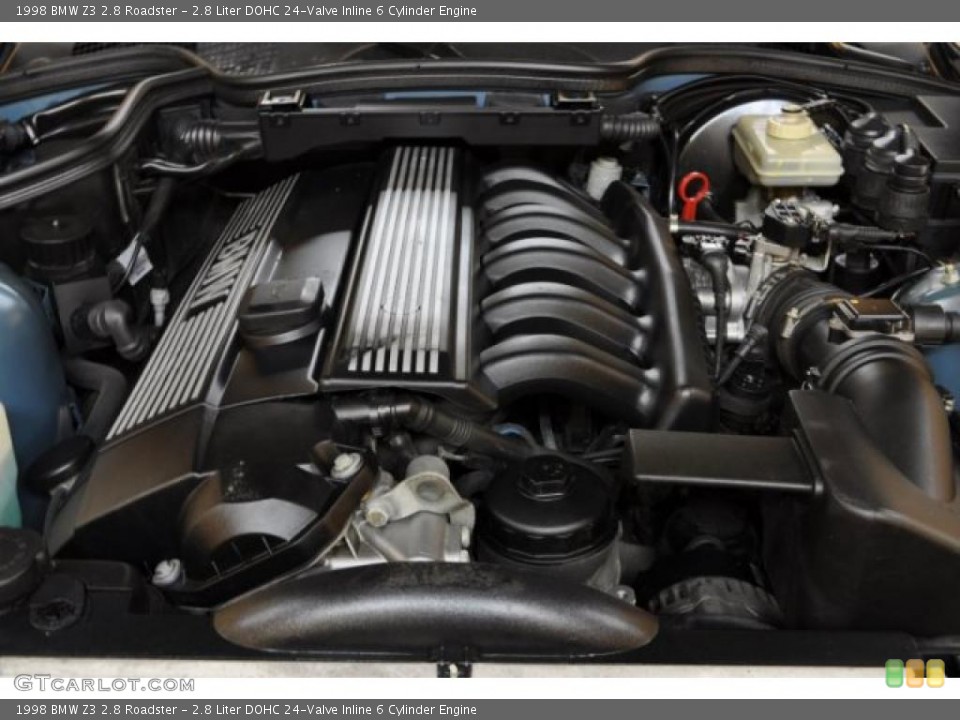 2.8 Liter DOHC 24-Valve Inline 6 Cylinder Engine for the 1998 BMW Z3 #42497510