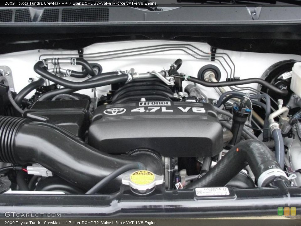 4.7 Liter DOHC 32-Valve i-Force VVT-i V8 2009 Toyota Tundra Engine