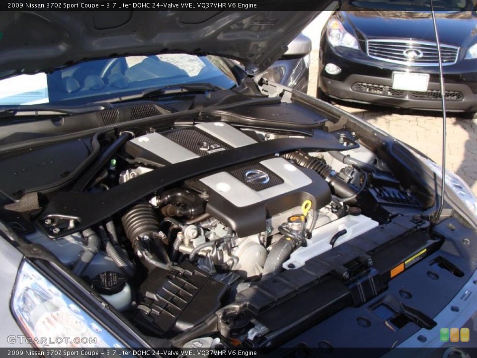 3.7 Liter DOHC 24-Valve VVEL VQ37VHR V6 Engine for the 2009 Nissan 370Z #42510939
