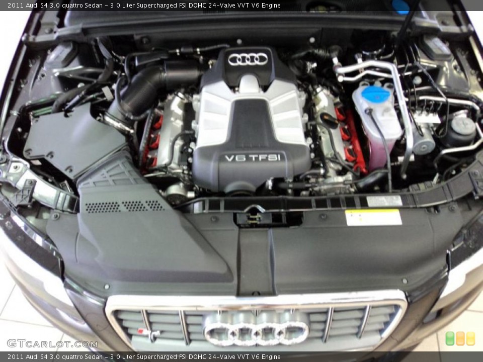 3.0 Liter Supercharged FSI DOHC 24-Valve VVT V6 Engine for the 2011 Audi S4 #42511939
