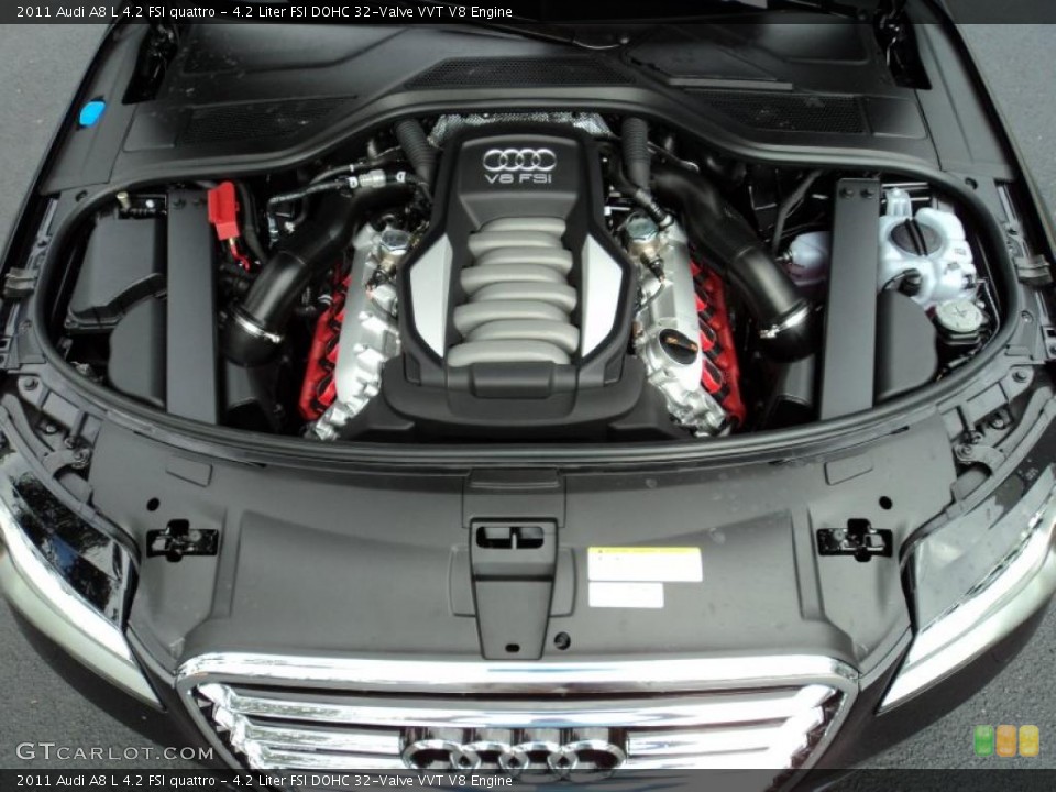 4.2 Liter FSI DOHC 32-Valve VVT V8 Engine for the 2011 Audi A8 #42512303
