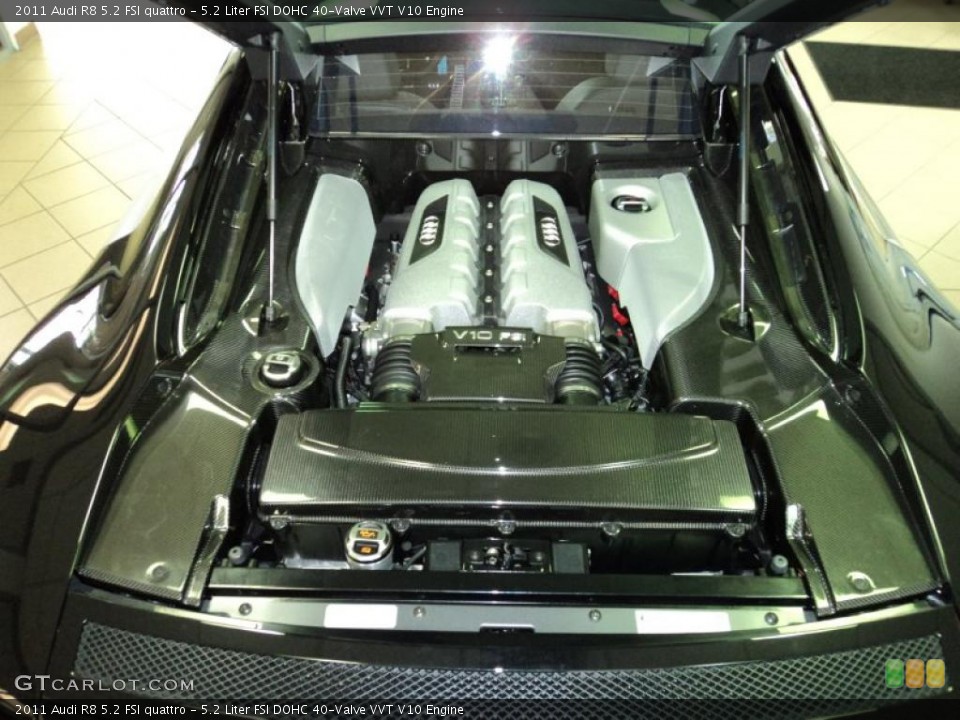 5.2 Liter FSI DOHC 40-Valve VVT V10 Engine for the 2011 Audi R8 #42512659