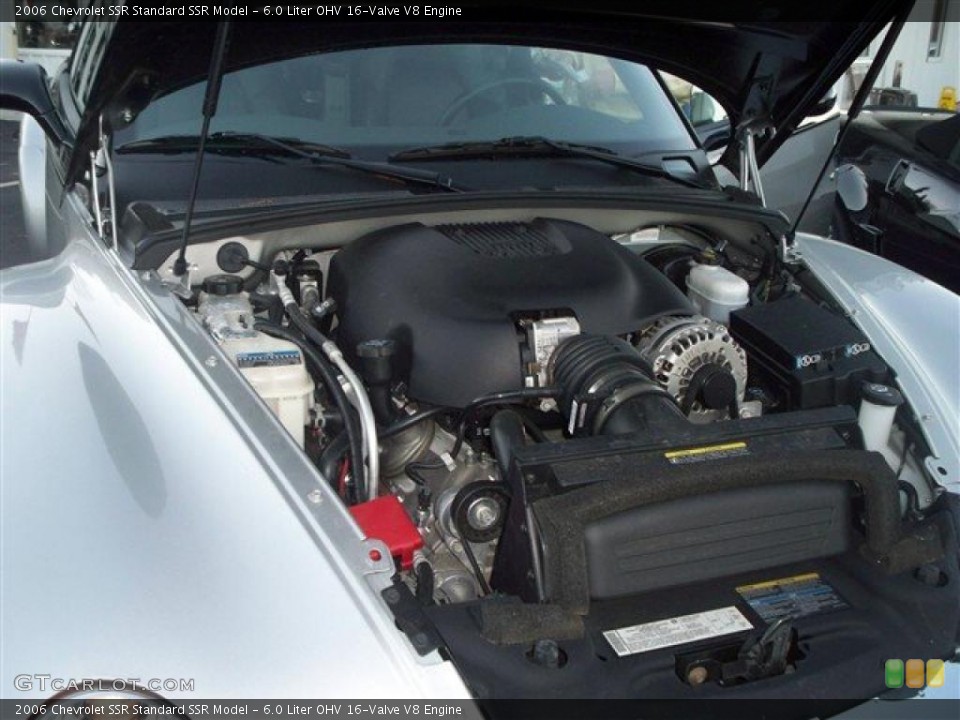 6.0 Liter OHV 16-Valve V8 Engine for the 2006 Chevrolet SSR #42516008
