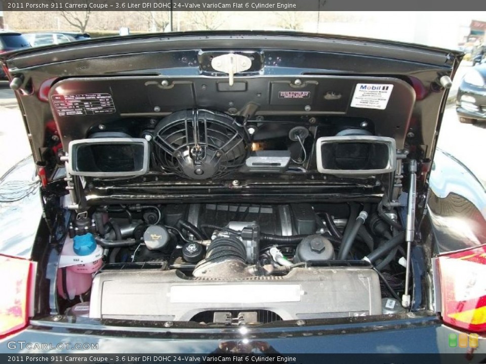 3.6 Liter DFI DOHC 24-Valve VarioCam Flat 6 Cylinder Engine for the 2011 Porsche 911 #42525629
