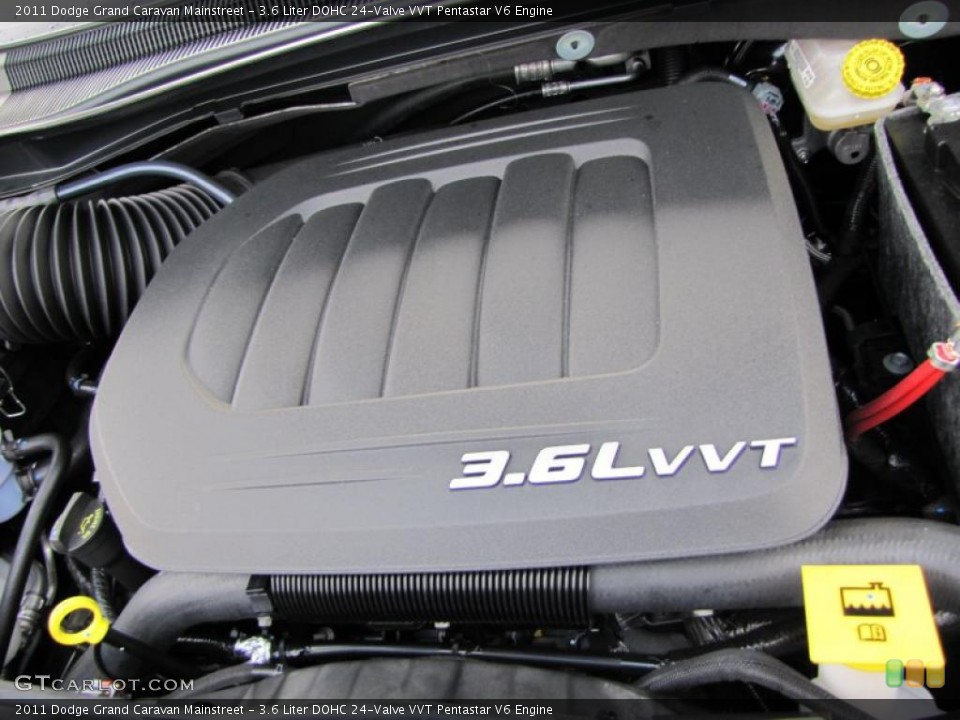 3.6 Liter DOHC 24-Valve VVT Pentastar V6 Engine for the 2011 Dodge Grand Caravan #42535537