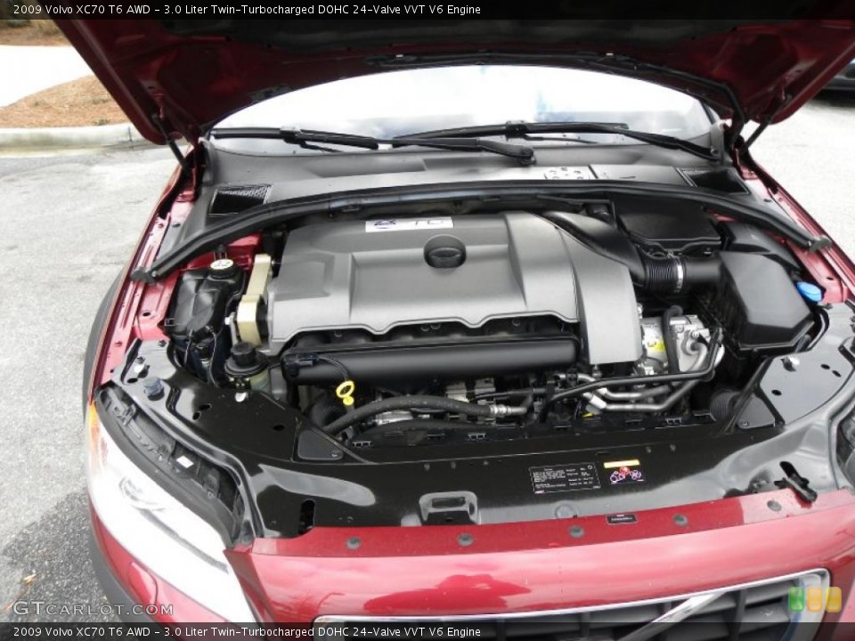 3.0 Liter Twin-Turbocharged DOHC 24-Valve VVT V6 Engine for the 2009 Volvo XC70 #42543129