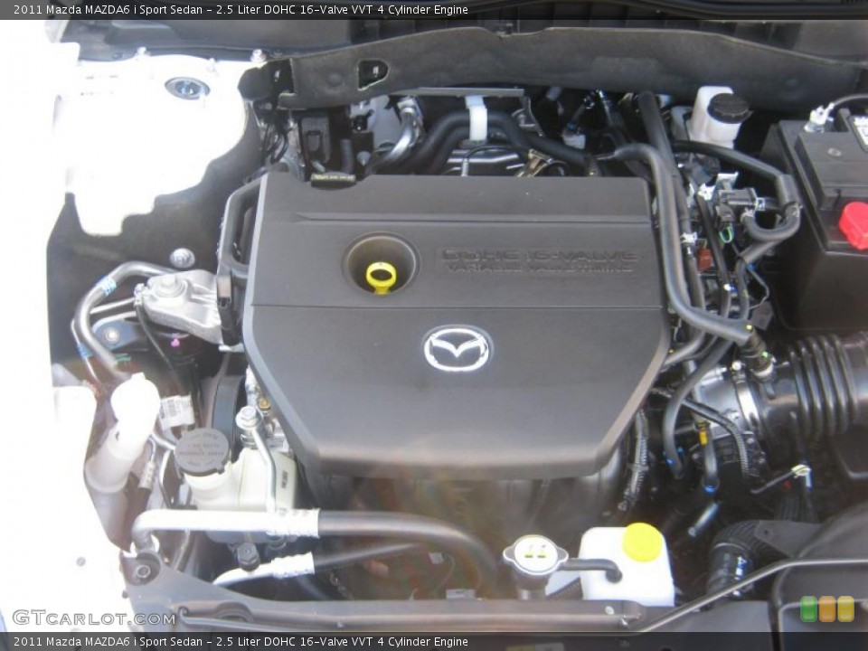 2.5 Liter DOHC 16-Valve VVT 4 Cylinder Engine for the 2011 Mazda MAZDA6 #42545937