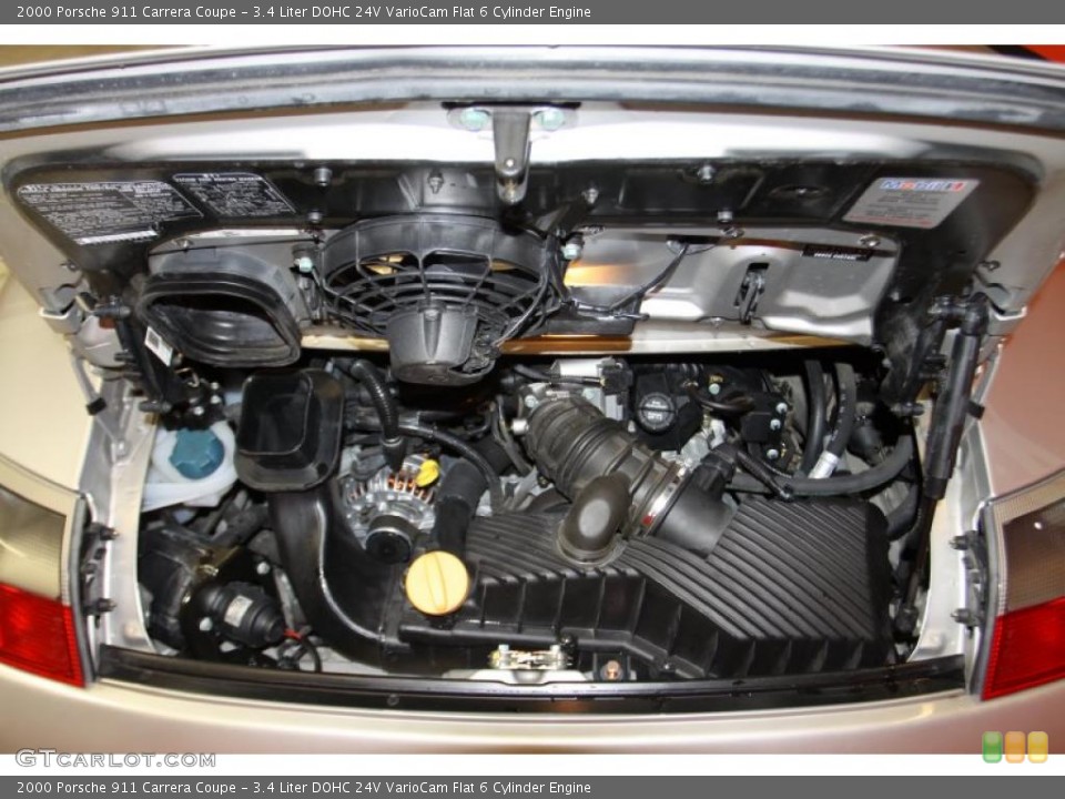 3.4 Liter DOHC 24V VarioCam Flat 6 Cylinder Engine for the 2000 Porsche 911 #42568221