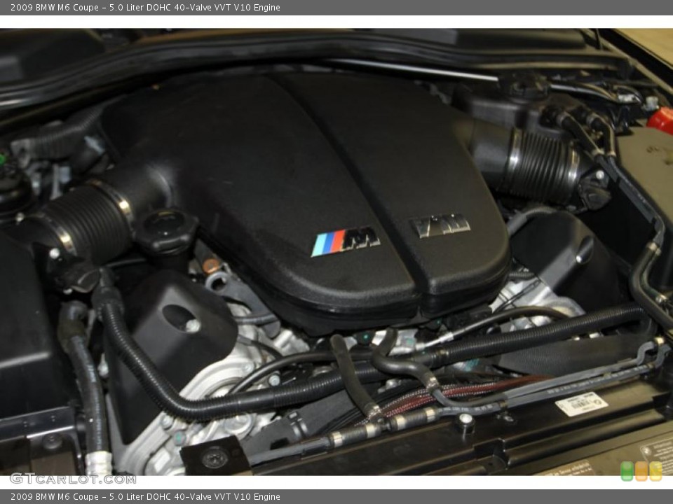 5.0 Liter DOHC 40-Valve VVT V10 Engine for the 2009 BMW M6 #42569914