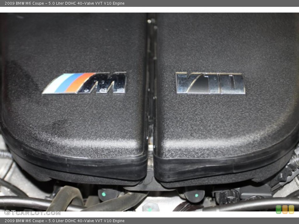 5.0 Liter DOHC 40-Valve VVT V10 Engine for the 2009 BMW M6 #42569930