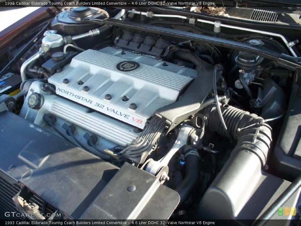 4.6 Liter DOHC 32-Valve Northstar V8 1993 Cadillac Eldorado Engine