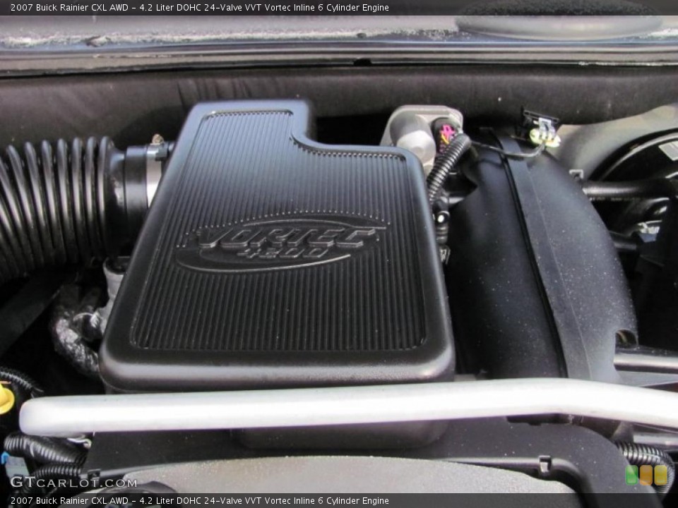 4.2 Liter DOHC 24-Valve VVT Vortec Inline 6 Cylinder Engine for the 2007 Buick Rainier #42574726