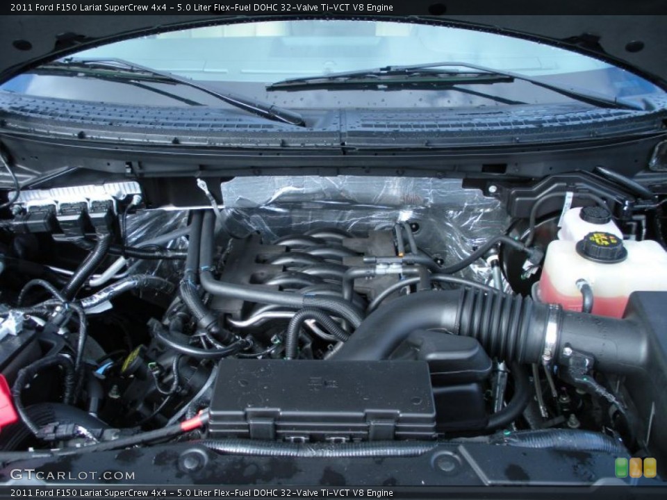 5.0 Liter Flex-Fuel DOHC 32-Valve Ti-VCT V8 Engine for the 2011 Ford F150 #42588866