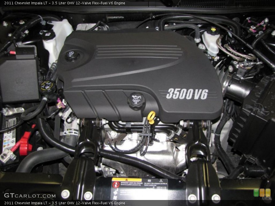 3.5 Liter OHV 12-Valve Flex-Fuel V6 Engine for the 2011 Chevrolet Impala #42590754