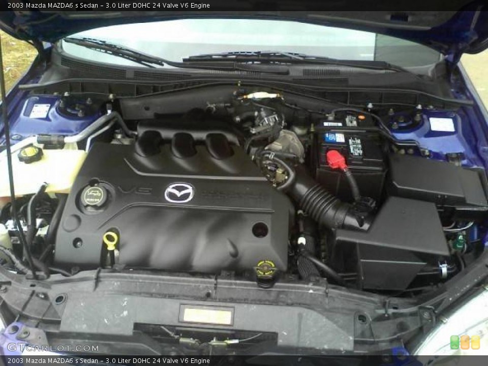 3.0 Liter DOHC 24 Valve V6 Engine for the 2003 Mazda MAZDA6 #42592842