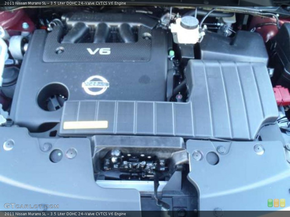 3.5 Liter DOHC 24-Valve CVTCS V6 Engine for the 2011 Nissan Murano #42598228