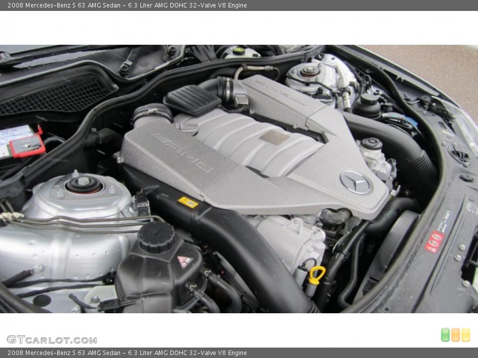 6.3 Liter AMG DOHC 32-Valve V8 Engine for the 2008 Mercedes-Benz S #42602880