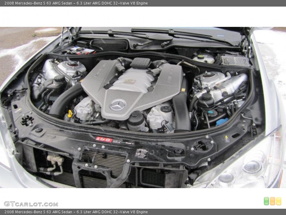 6.3 Liter AMG DOHC 32-Valve V8 Engine for the 2008 Mercedes-Benz S #42602896