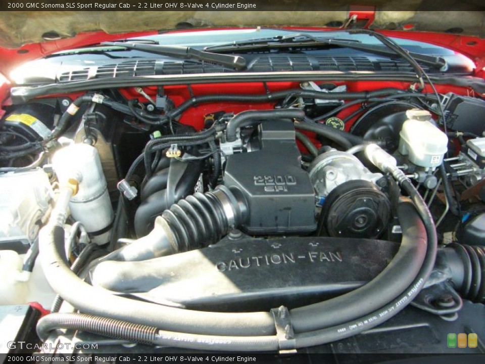 2.2 Liter OHV 8-Valve 4 Cylinder Engine for the 2000 GMC Sonoma #42605932