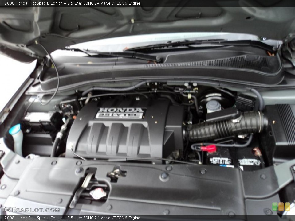 3.5 Liter SOHC 24 Valve VTEC V6 Engine for the 2008 Honda Pilot #42606760