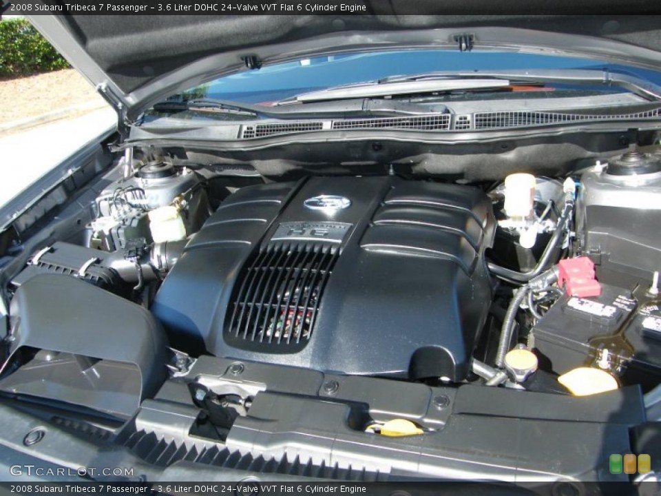 3.6 Liter DOHC 24-Valve VVT Flat 6 Cylinder Engine for the 2008 Subaru Tribeca #42609872