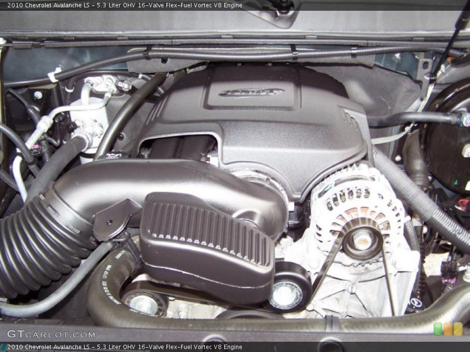 5.3 Liter OHV 16-Valve Flex-Fuel Vortec V8 Engine for the 2010 Chevrolet Avalanche #42621920