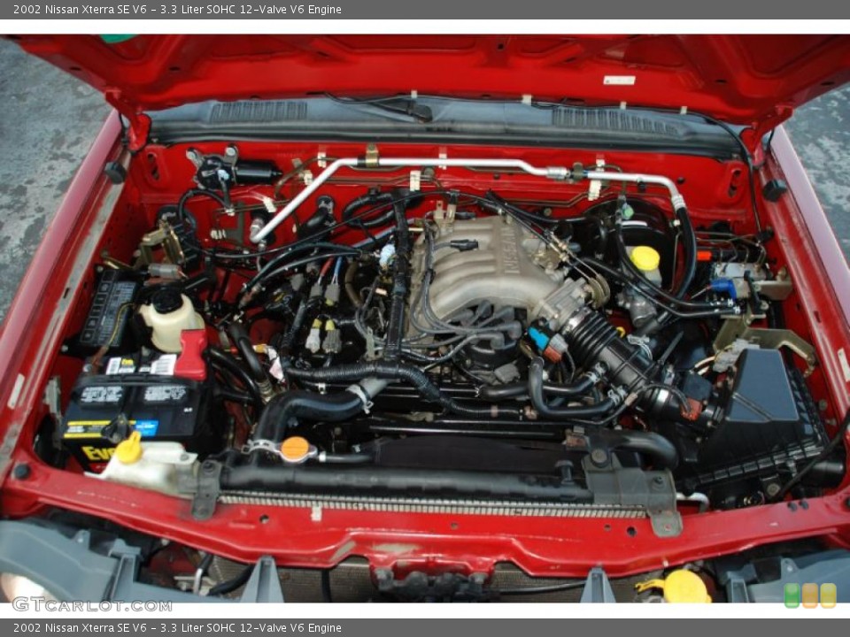 3.3 Liter SOHC 12-Valve V6 Engine for the 2002 Nissan Xterra #42622937