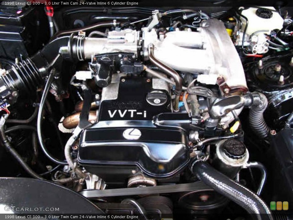 3.0 Liter Twin Cam 24-Valve Inline 6 Cylinder Engine for the 1998 Lexus GS #42627532