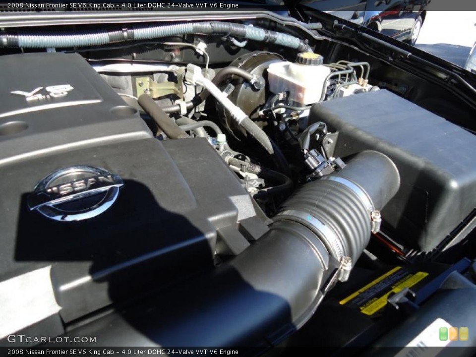 4.0 Liter DOHC 24-Valve VVT V6 Engine for the 2008 Nissan Frontier #42632412