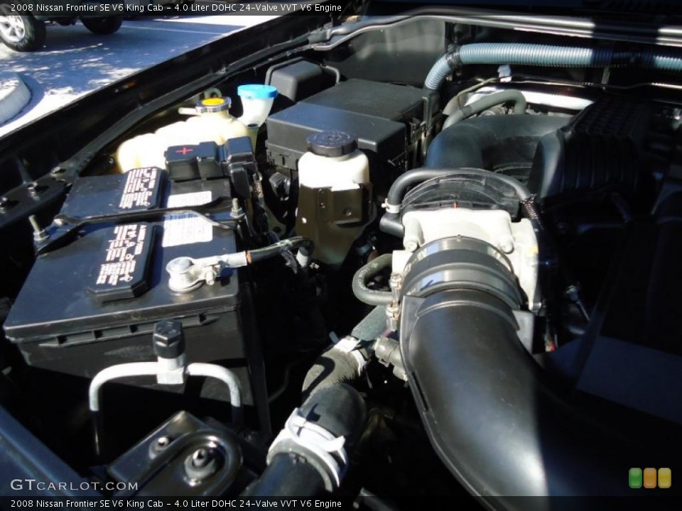 4.0 Liter DOHC 24-Valve VVT V6 Engine for the 2008 Nissan Frontier #42632428