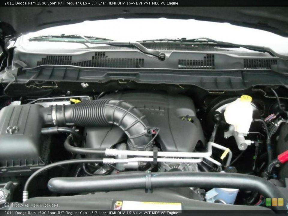 5.7 Liter HEMI OHV 16-Valve VVT MDS V8 Engine for the 2011 Dodge Ram 1500 #42635016