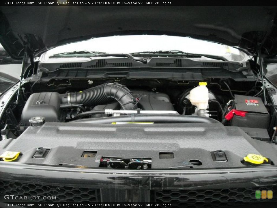 5.7 Liter HEMI OHV 16-Valve VVT MDS V8 Engine for the 2011 Dodge Ram 1500 #42635028