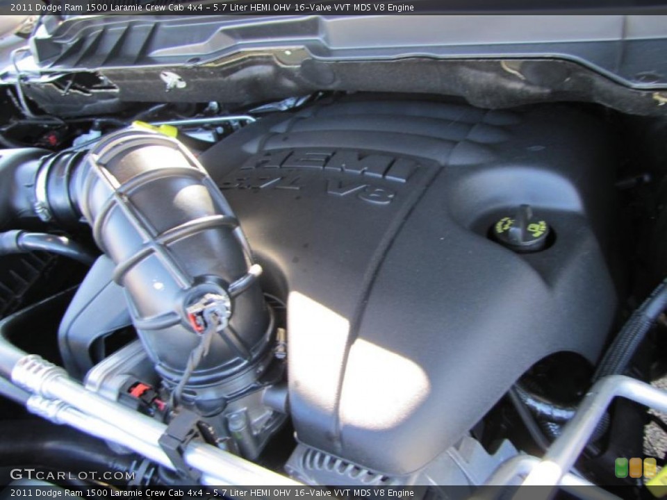 5.7 Liter HEMI OHV 16-Valve VVT MDS V8 Engine for the 2011 Dodge Ram 1500 #42640972