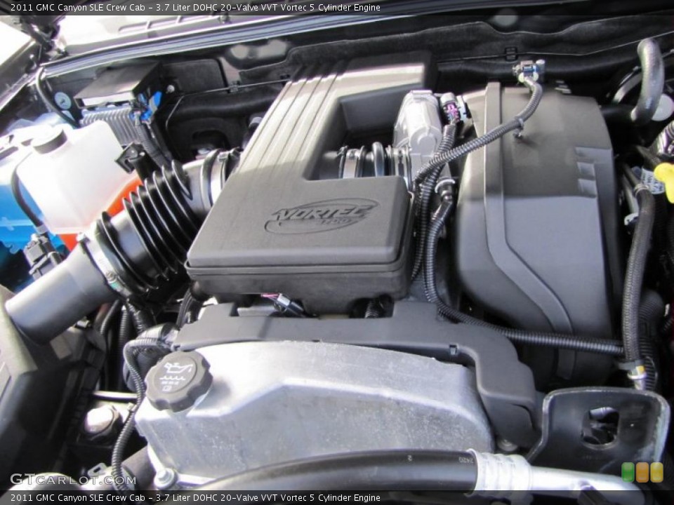 3.7 Liter DOHC 20-Valve VVT Vortec 5 Cylinder Engine for the 2011 GMC Canyon #42642376