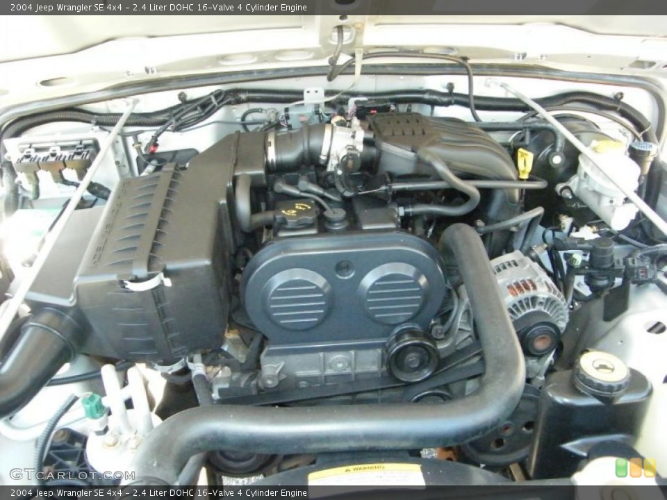 2.4 Liter DOHC 16-Valve 4 Cylinder Engine for the 2004 Jeep Wrangler #42648968