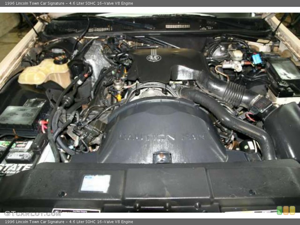 4.6 Liter SOHC 16-Valve V8 Engine for the 1996 Lincoln Town Car #42649892