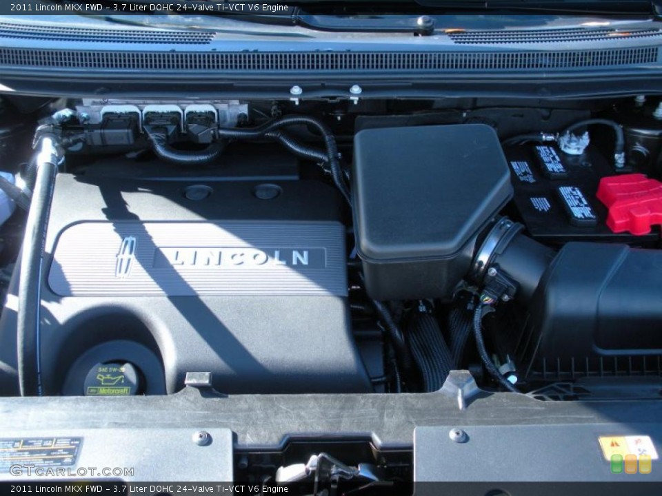 3.7 Liter DOHC 24-Valve Ti-VCT V6 Engine for the 2011 Lincoln MKX #42669686