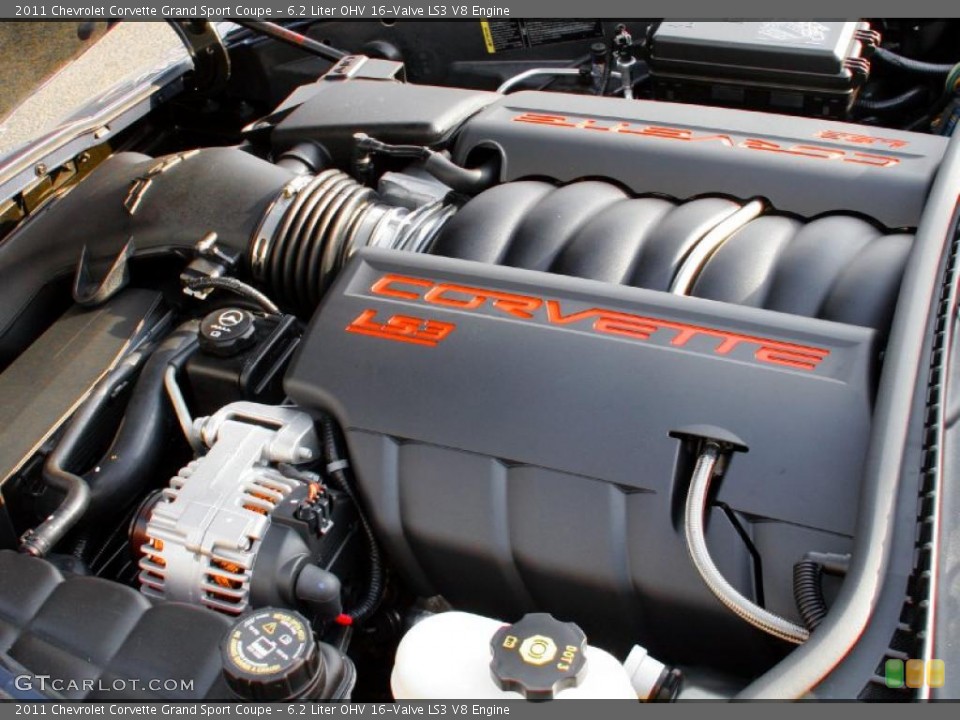 6.2 Liter OHV 16-Valve LS3 V8 Engine for the 2011 Chevrolet Corvette #42676646