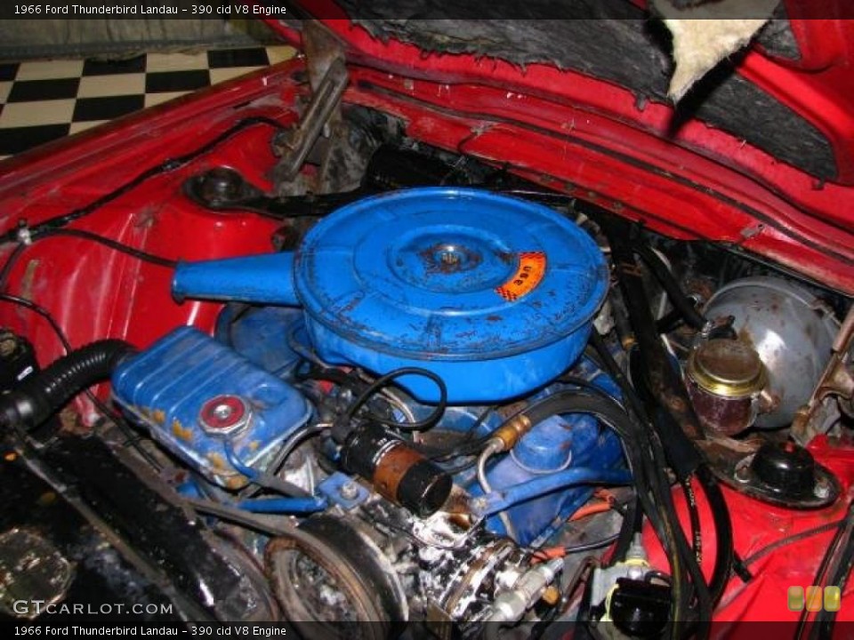 390 cid V8 Engine for the 1966 Ford Thunderbird #42677876